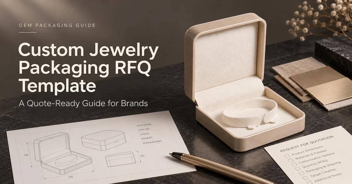 Custom Jewelry Packaging RFQ Template: A Quote-Ready Guide for Brands